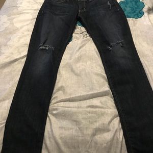 Hudson ripped jeans size 27